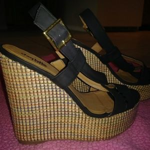 [Charlotte Russe] black wedges